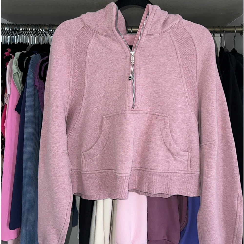 Lululemon Cropped Scuba Hoodie